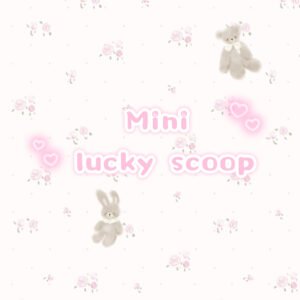 Mini lucky scoop